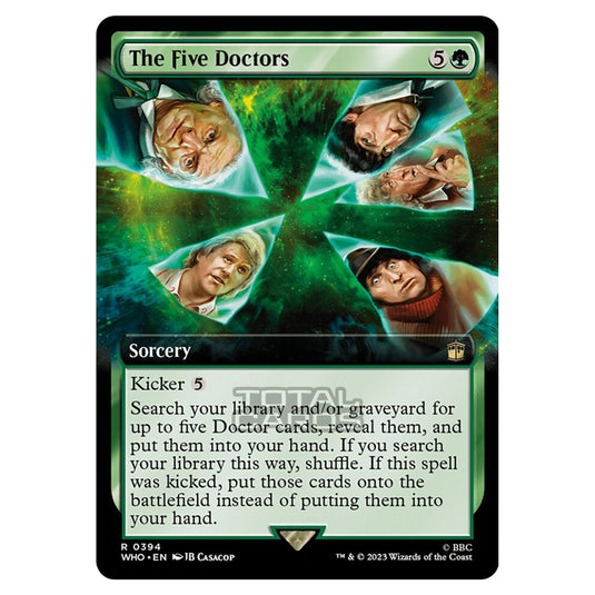 Magic The Gathering - Universes Beyond - Doctor Who - The Five Doctors (Extended Art) - 0394