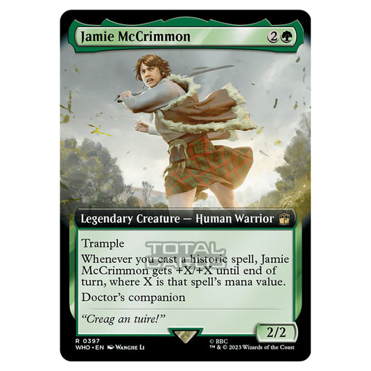 Magic The Gathering - Universes Beyond - Doctor Who - Jamie McCrimmon (Extended Art) - 0397