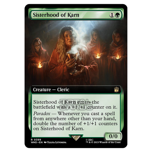 Magic The Gathering - Universes Beyond - Doctor Who - Sisterhood of Karn (Extended Art) - 0399