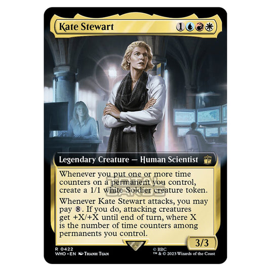 Magic The Gathering - Universes Beyond - Doctor Who - Kate Stewart (Extended Art) - 0422