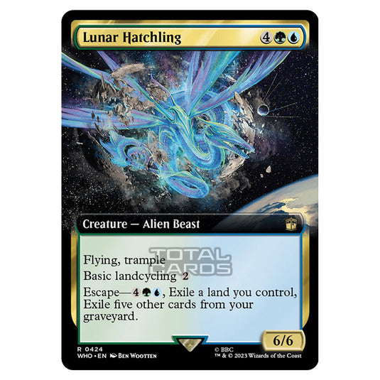 Magic The Gathering - Universes Beyond - Doctor Who - Lunar Hatchling (Extended Art) - 0424