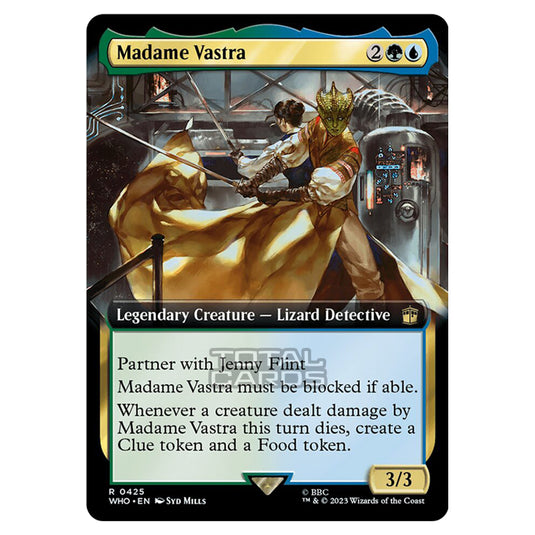 Magic The Gathering - Universes Beyond - Doctor Who - Madame Vastra (Extended Art) - 0425