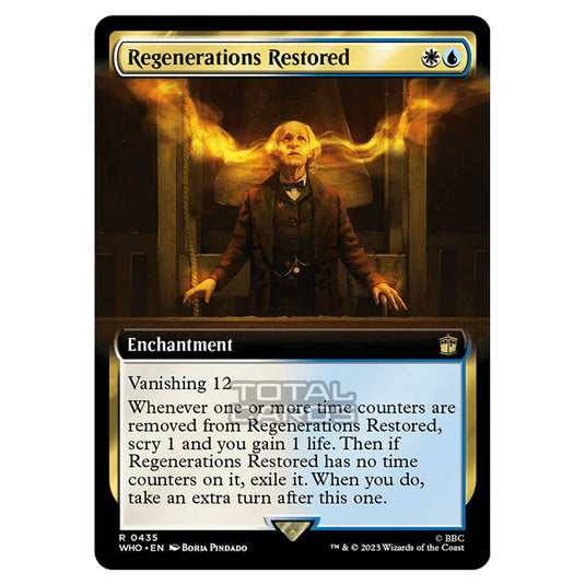 Magic The Gathering - Universes Beyond - Doctor Who - Regenerations Restored (Extended Art) - 0435