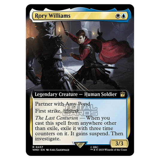 Magic The Gathering - Universes Beyond - Doctor Who - Rory Williams (Extended Art) - 0437