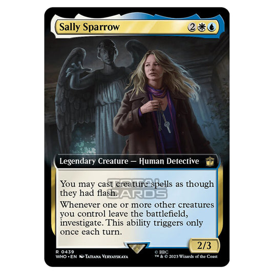 Magic The Gathering - Universes Beyond - Doctor Who - Sally Sparrow (Extended Art) - 0439