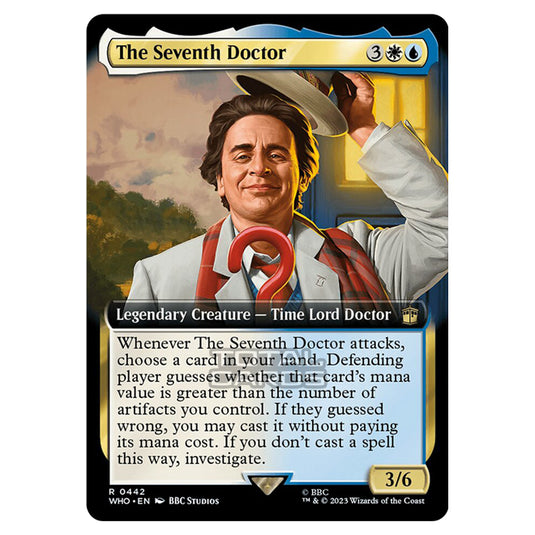 Magic The Gathering - Universes Beyond - Doctor Who - The Seventh Doctor (Extended Art) - 0442