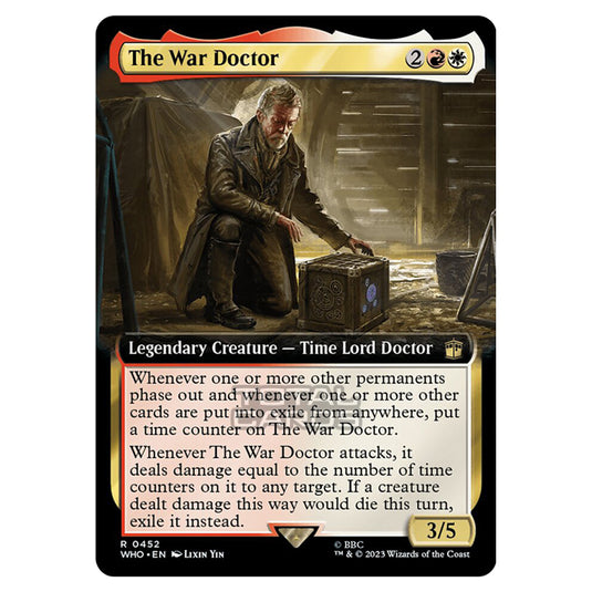 Magic The Gathering - Universes Beyond - Doctor Who - The War Doctor (Extended Art) - 0452