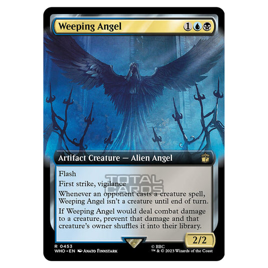 Magic The Gathering - Universes Beyond - Doctor Who - Weeping Angel (Extended Art) - 0453