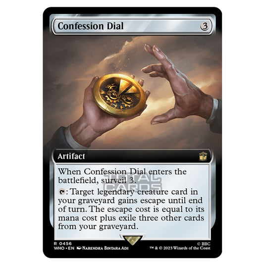 Magic The Gathering - Universes Beyond - Doctor Who - Confession Dial (Extended Art) - 0456