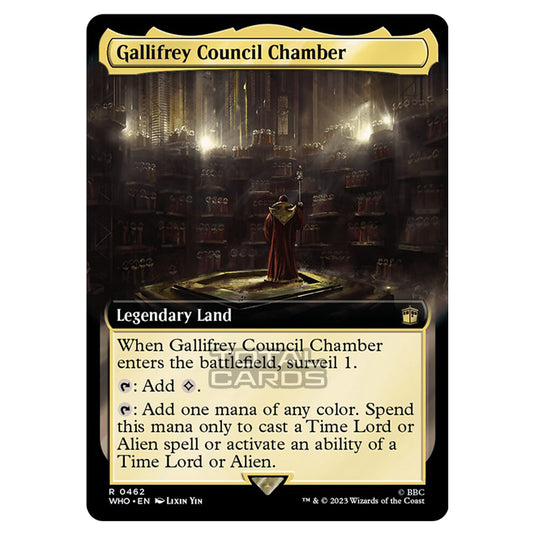 Magic The Gathering - Universes Beyond - Doctor Who - Gallifrey Council Chamber (Extended Art) - 0462