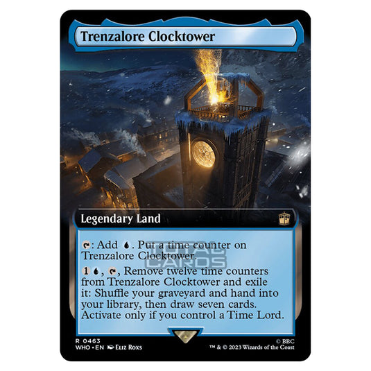 Magic The Gathering - Universes Beyond - Doctor Who - Trenzalore Clocktower (Extended Art) - 0463