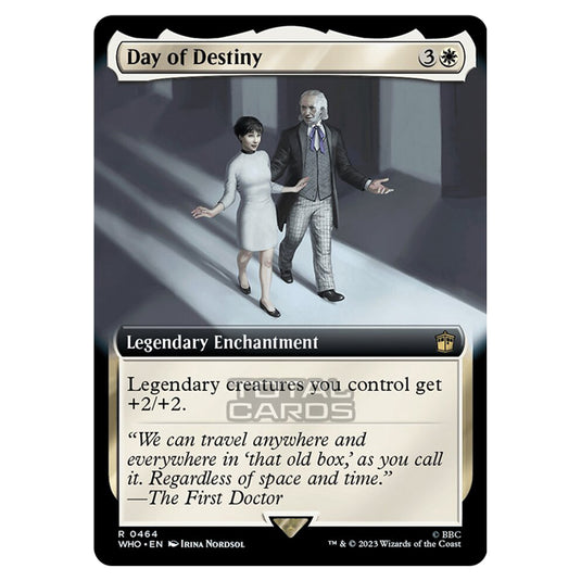 Magic The Gathering - Universes Beyond - Doctor Who - Day of Destiny (Extended Art) - 0464