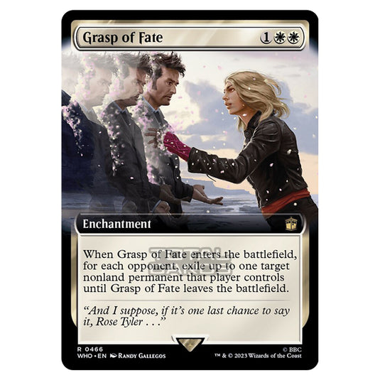 Magic The Gathering - Universes Beyond - Doctor Who - Grasp of Fate (Extended Art) - 0466