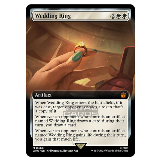 Magic The Gathering - Universes Beyond - Doctor Who - Wedding Ring (Extended Art) - 0468