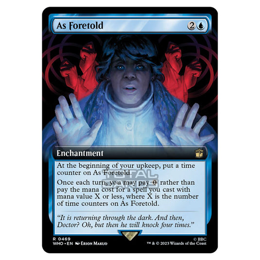 Magic The Gathering - Universes Beyond - Doctor Who - As Foretold (Extended Art) - 0469