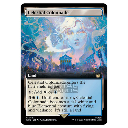 Magic The Gathering - Universes Beyond - Doctor Who - Celestial Colonnade (Extended Art) - 0483