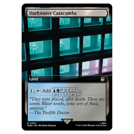 Magic The Gathering - Universes Beyond - Doctor Who - Darkwater Catacombs (Extended Art) - 0487