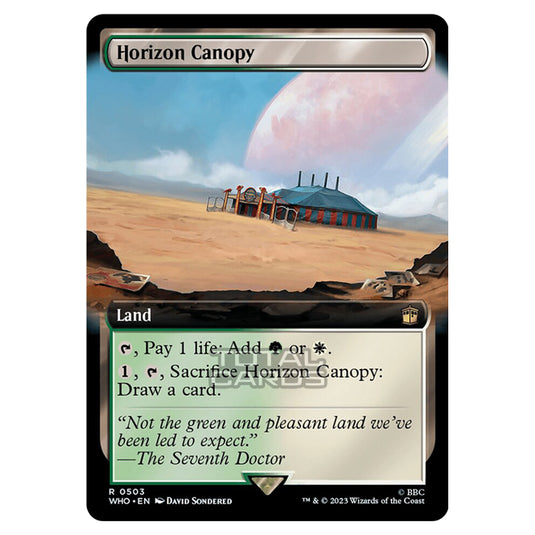 Magic The Gathering - Universes Beyond - Doctor Who - Horizon Canopy (Extended Art) - 0503