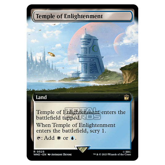 Magic The Gathering - Universes Beyond - Doctor Who - Temple of Enlightenment (Extended Art) - 0525