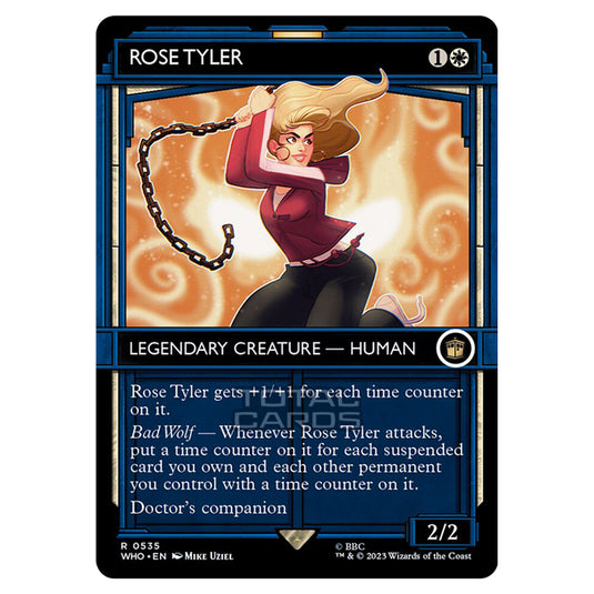 Magic The Gathering - Universes Beyond - Doctor Who - Rose Tyler (TARDIS Showcase) - 0535