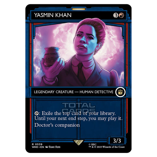 Magic The Gathering - Universes Beyond - Doctor Who - Yasmin Khan (TARDIS Showcase) - 0539