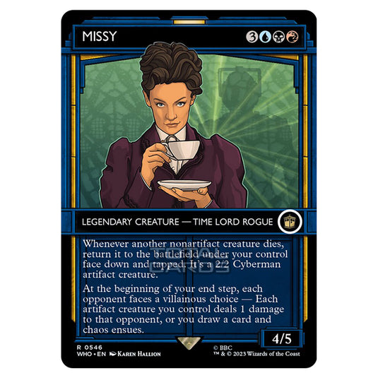 Magic The Gathering - Universes Beyond - Doctor Who - Missy (TARDIS Showcase) - 0546