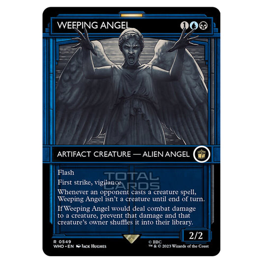 Magic The Gathering - Universes Beyond - Doctor Who - Weeping Angel (TARDIS Showcase) - 0549