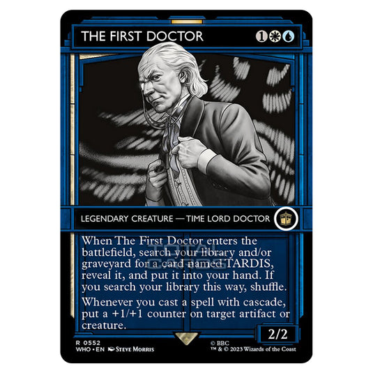 Magic The Gathering - Universes Beyond - Doctor Who - The First Doctor (TARDIS Showcase) - 0552