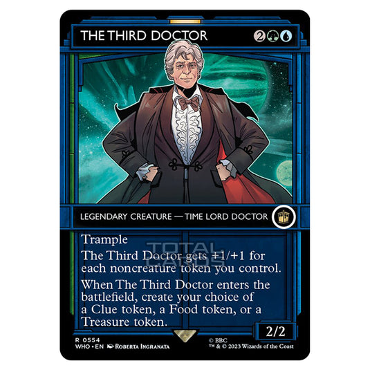 Magic The Gathering - Universes Beyond - Doctor Who - The Third Doctor (TARDIS Showcase) - 0554