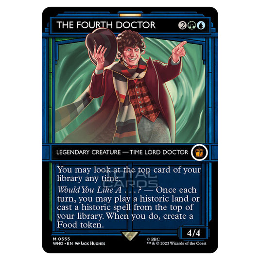 Magic The Gathering - Universes Beyond - Doctor Who - The Fourth Doctor (TARDIS Showcase) - 0555