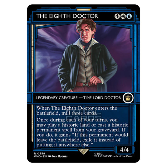 Magic The Gathering - Universes Beyond - Doctor Who - The Eighth Doctor (TARDIS Showcase) - 0559