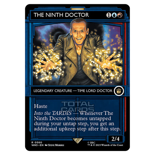 Magic The Gathering - Universes Beyond - Doctor Who - The Ninth Doctor (TARDIS Showcase) - 0560