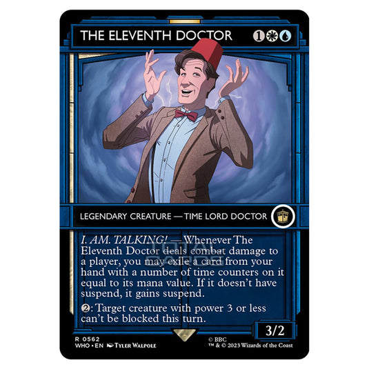 Magic The Gathering - Universes Beyond - Doctor Who - The Eleventh Doctor (TARDIS Showcase) - 0562