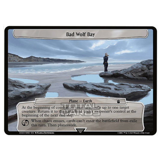 Magic The Gathering - Universes Beyond - Doctor Who - Bad Wolf Bay (Planar Card) - 0569