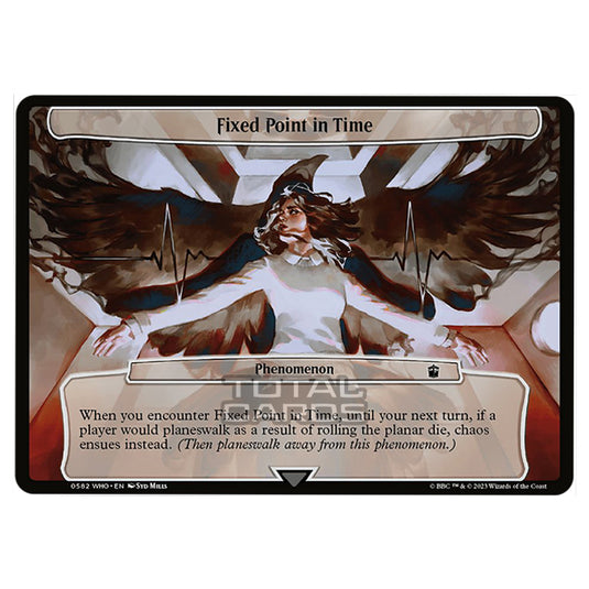 Magic The Gathering - Universes Beyond - Doctor Who - Fixed Point in Time (Planar Card) - 0582