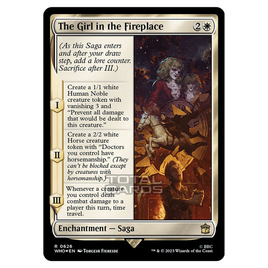 Magic The Gathering - Universes Beyond - Doctor Who - The Girl in the Fireplace (Surge Foil) - 0626