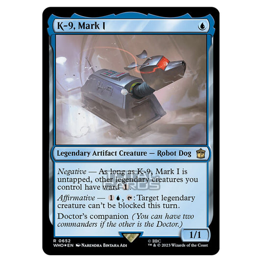 Magic The Gathering - Universes Beyond - Doctor Who - K-9, Mark I (Surge Foil) - 0652