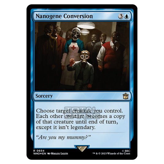 Magic The Gathering - Universes Beyond - Doctor Who - Nanogene Conversion (Surge Foil) - 0654