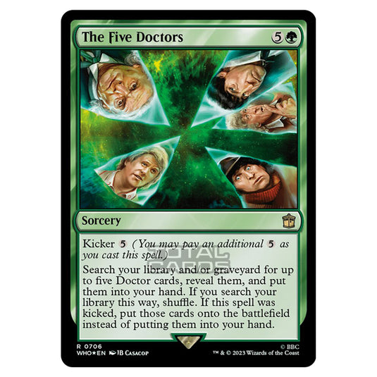 Magic The Gathering - Universes Beyond - Doctor Who - The Five Doctors (Surge Foil) - 0706