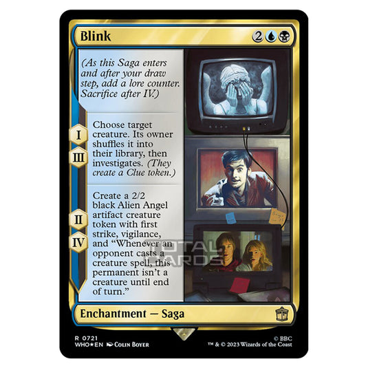 Magic The Gathering - Universes Beyond - Doctor Who - Blink (Surge Foil) - 0721