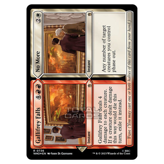 Magic The Gathering - Universes Beyond - Doctor Who - Gallifrey Falls // No More (Surge Foil) - 0736