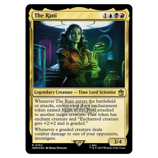 Magic The Gathering - Universes Beyond - Doctor Who - The Rani (Surge Foil) - 0754