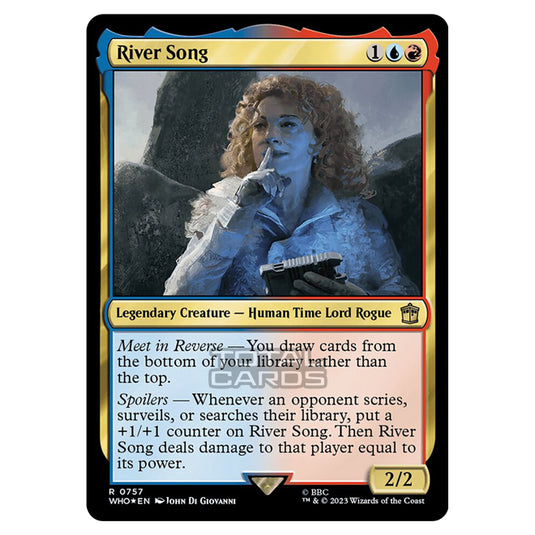 Magic The Gathering - Universes Beyond - Doctor Who - River Song (Surge Foil) - 0757