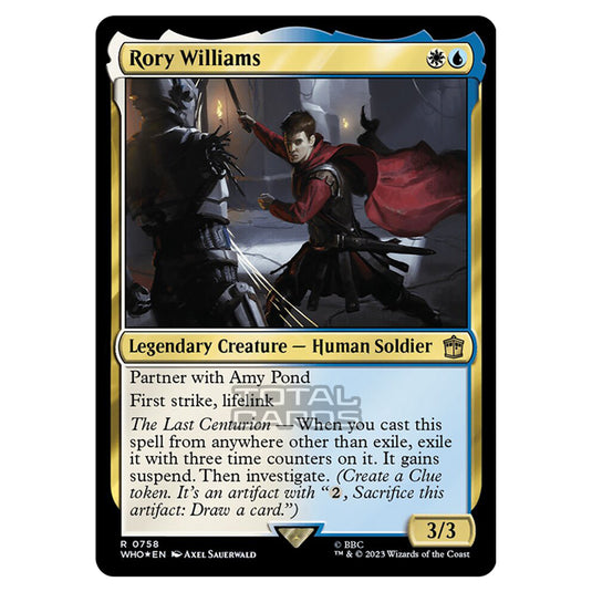 Magic The Gathering - Universes Beyond - Doctor Who - Rory Williams (Surge Foil) - 0758