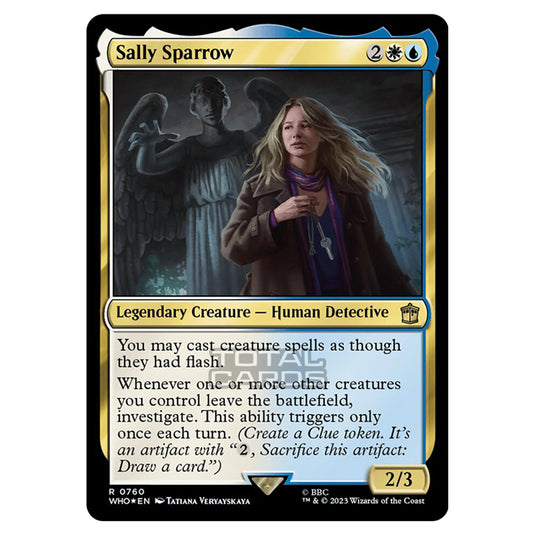 Magic The Gathering - Universes Beyond - Doctor Who - Sally Sparrow (Surge Foil) - 0760