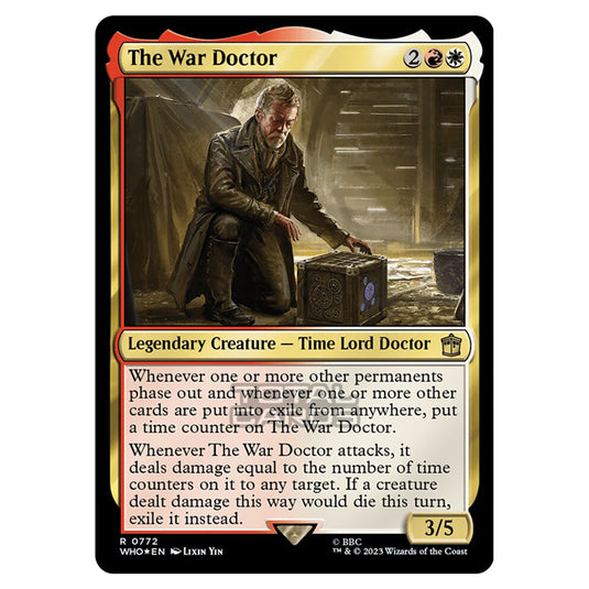 Magic The Gathering - Universes Beyond - Doctor Who - The War Doctor (Surge Foil) - 0772