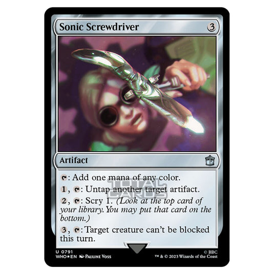 Magic The Gathering - Universes Beyond - Doctor Who - Sonic Screwdriver (Surge Foil) - 0791