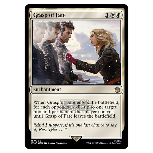 Magic The Gathering - Universes Beyond - Doctor Who - Grasp of Fate (Surge Foil) - 0799