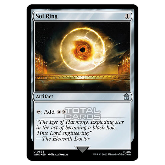 Magic The Gathering - Universes Beyond - Doctor Who - Sol Ring (Surge Foil) - 0836