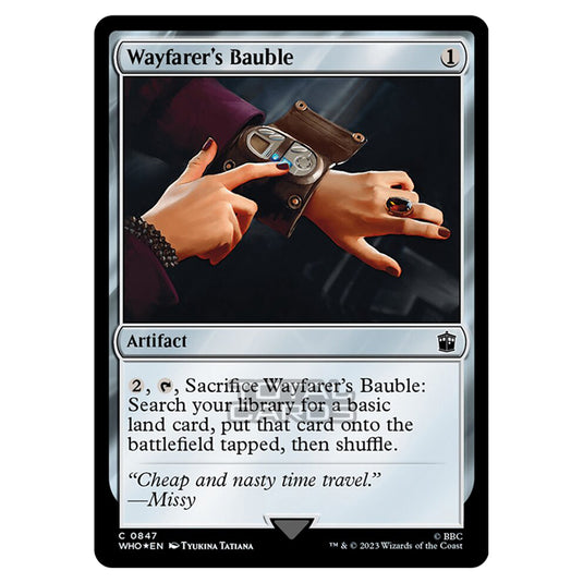 Magic The Gathering - Universes Beyond - Doctor Who - Wayfarer's Bauble (Surge Foil) - 0847